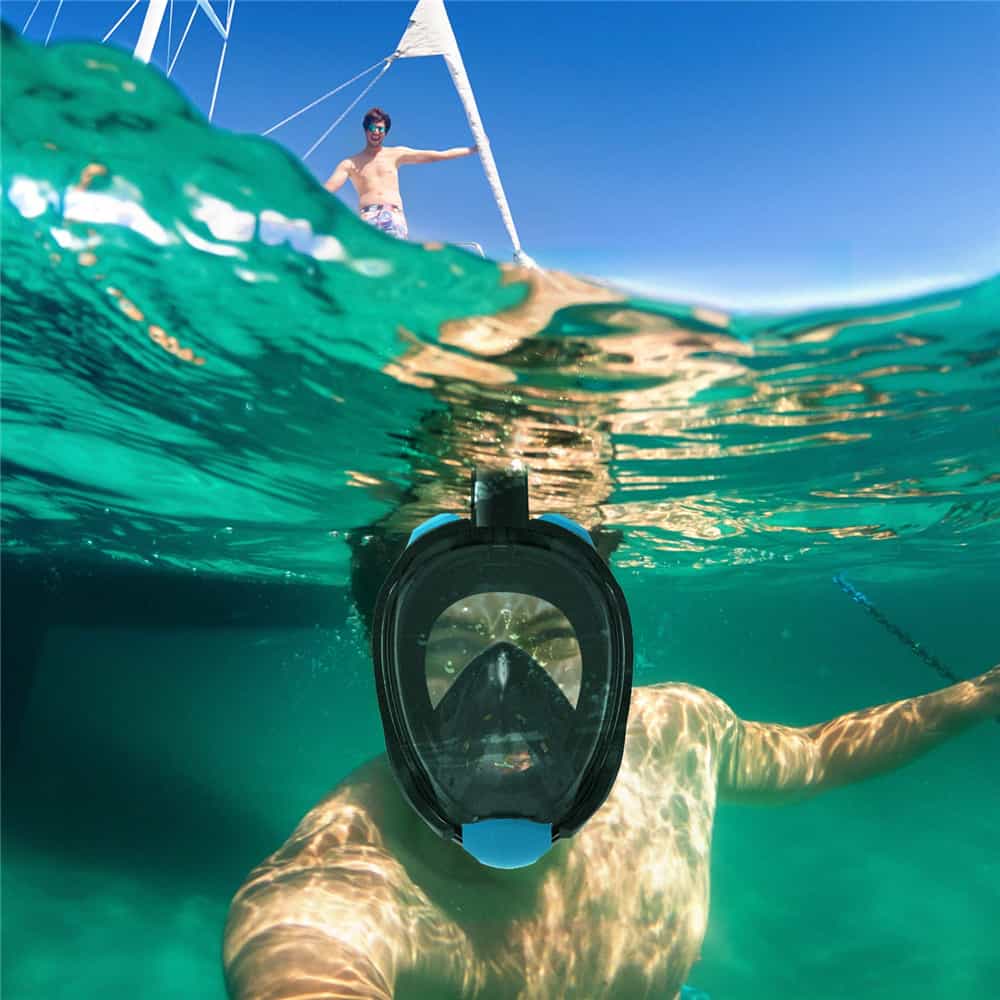full face snorkel mask danger