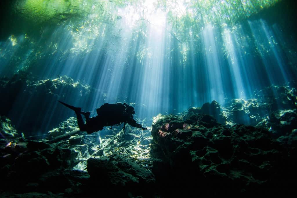 photo cenote diving